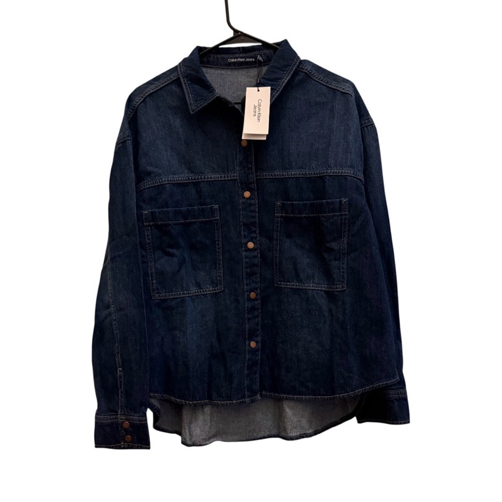 Calvin Klein jeans Indigo Denim Shirt Jacket